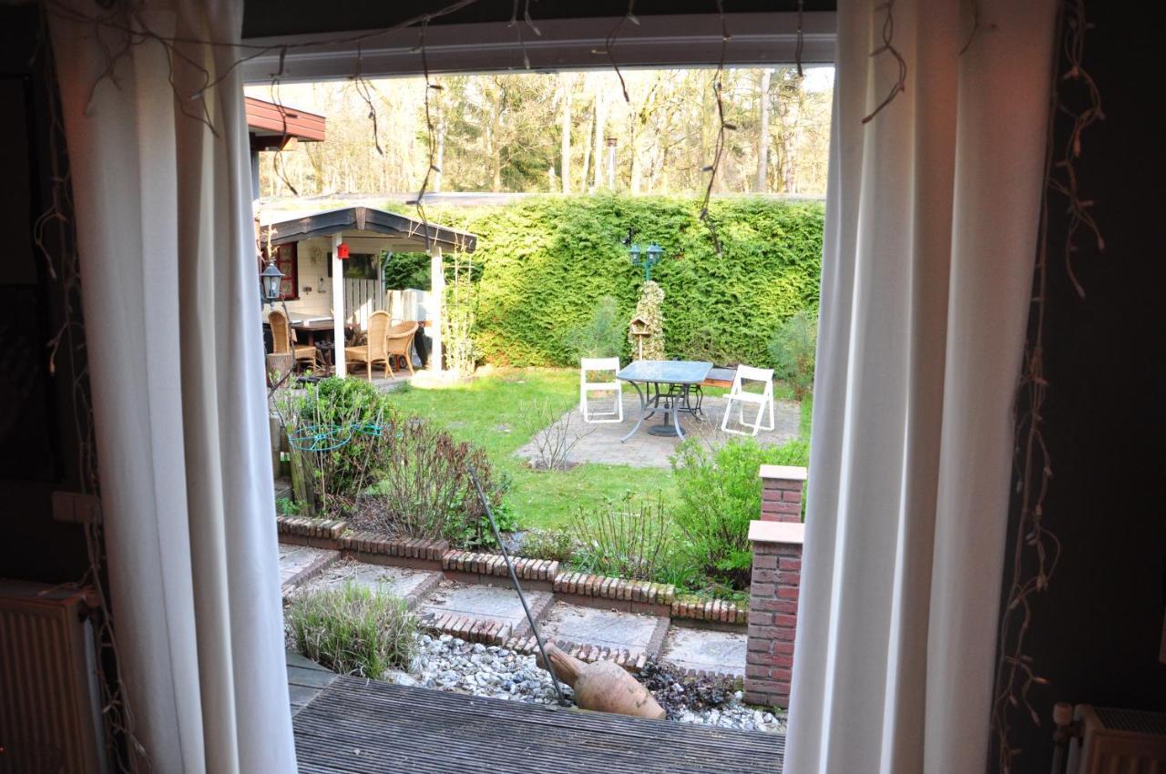 Vila Sfeervol, Ruim En Luxe Chalet In Bosrijke Omgeving Diessen Exteriér fotografie